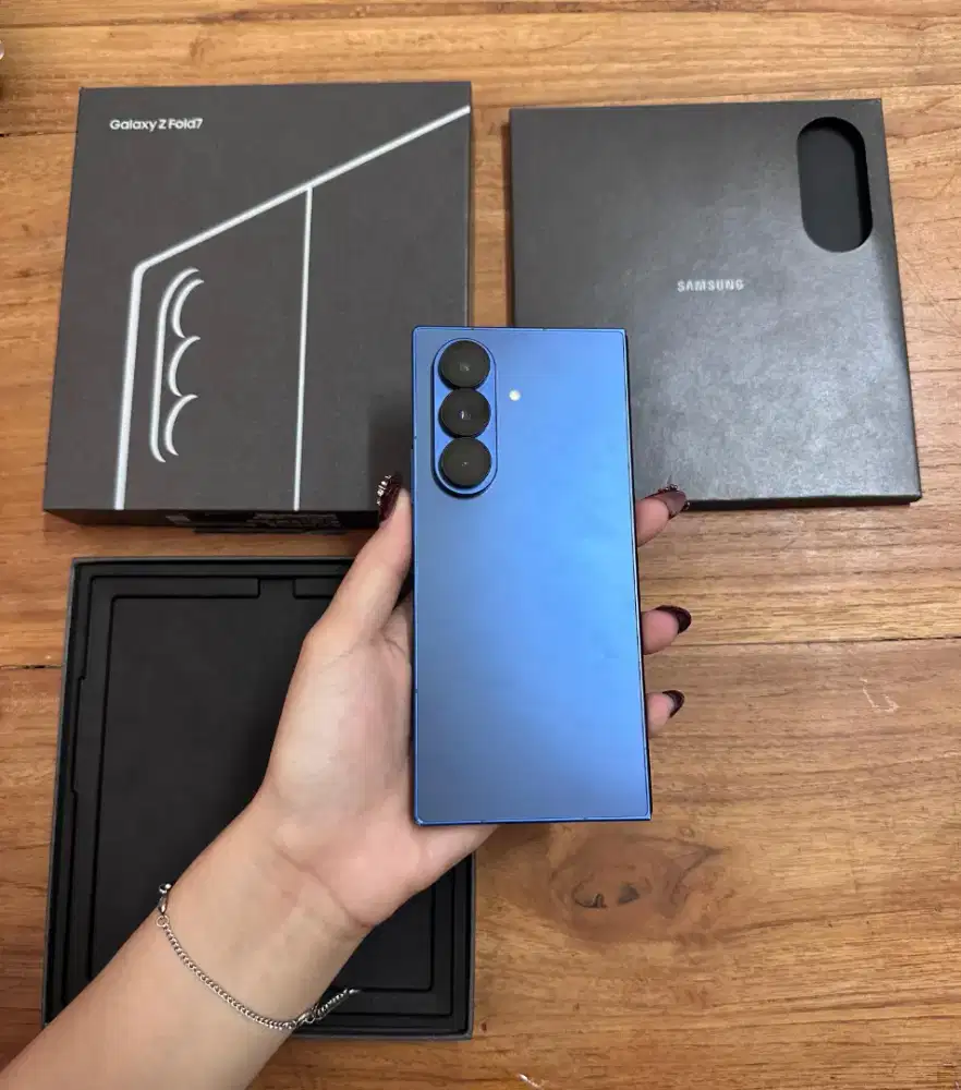 samsung z fold 7 1tb SEIN lengkap original mulus no minus