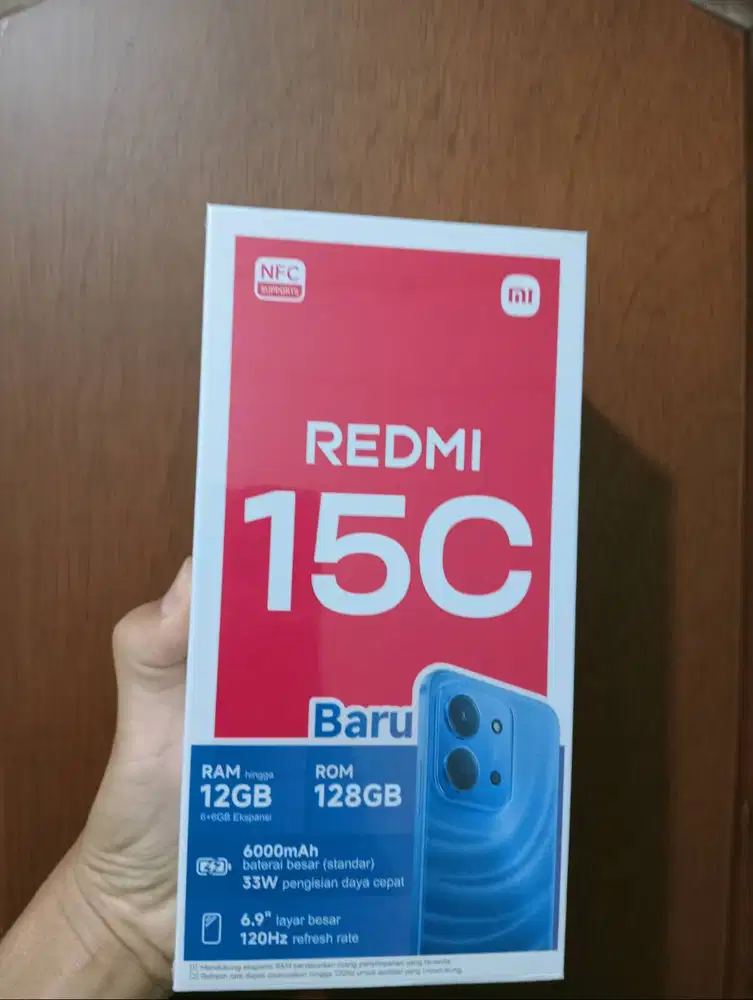 Redmi 15c 6/128gb like new