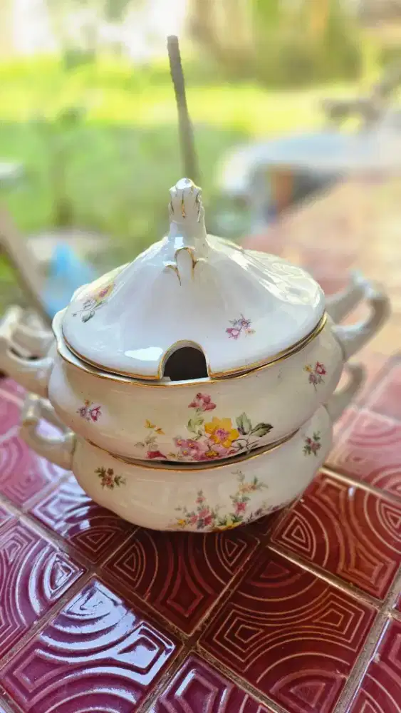 Tea Party Set (Properti Dekor Meja)