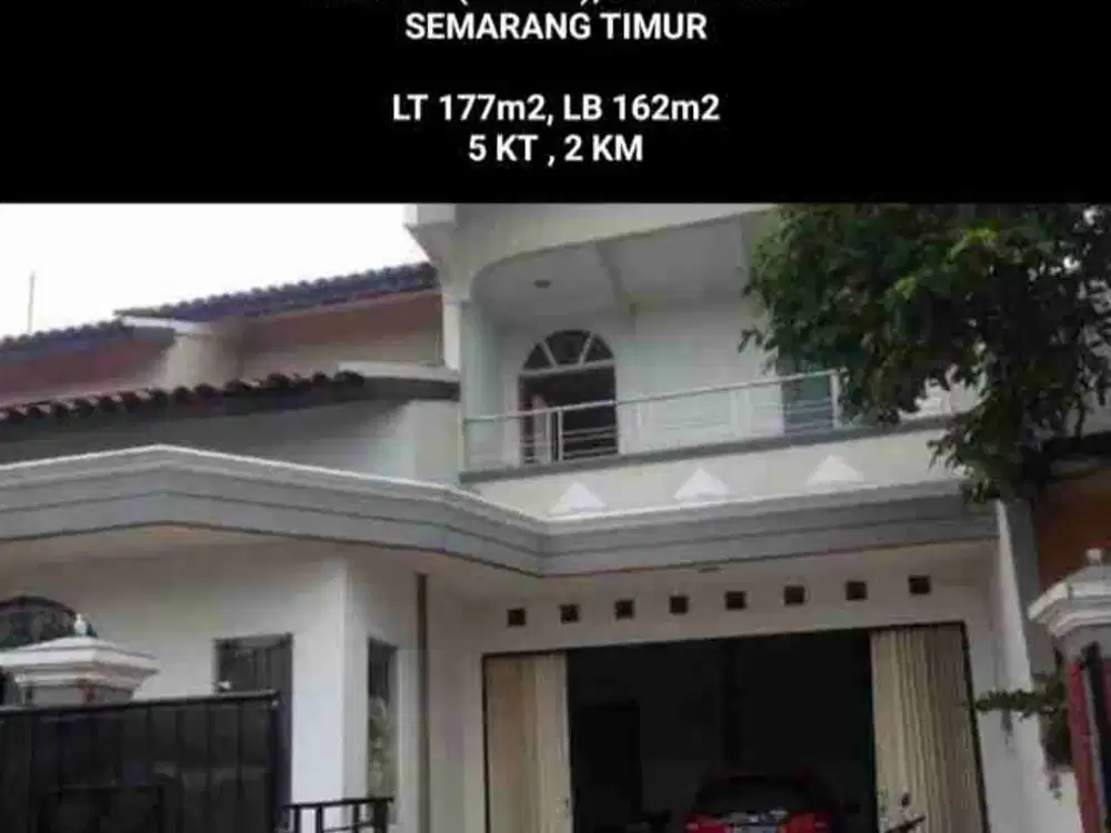 JUAL RUMAH 2 LANTAI DEKAT MASJID AGUNG JAWA TENGAH