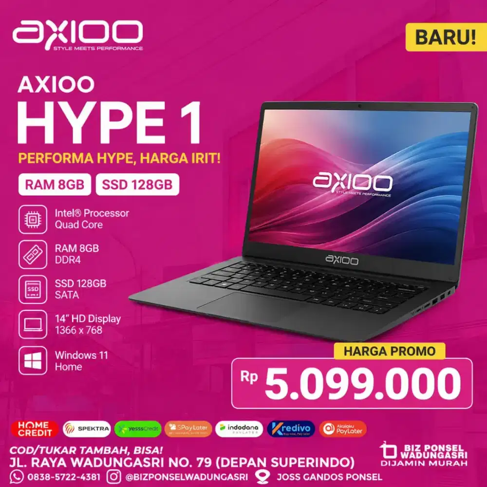 Promo kredit laptop cuma ktp saja