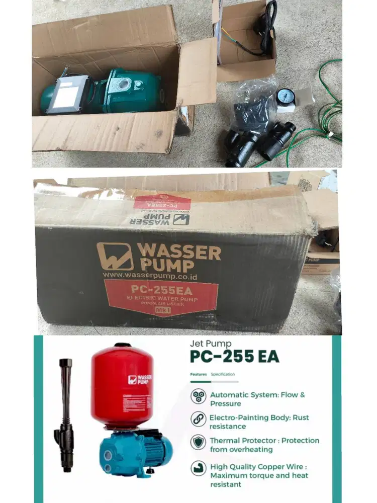 POMPA WASSER PC-255EA