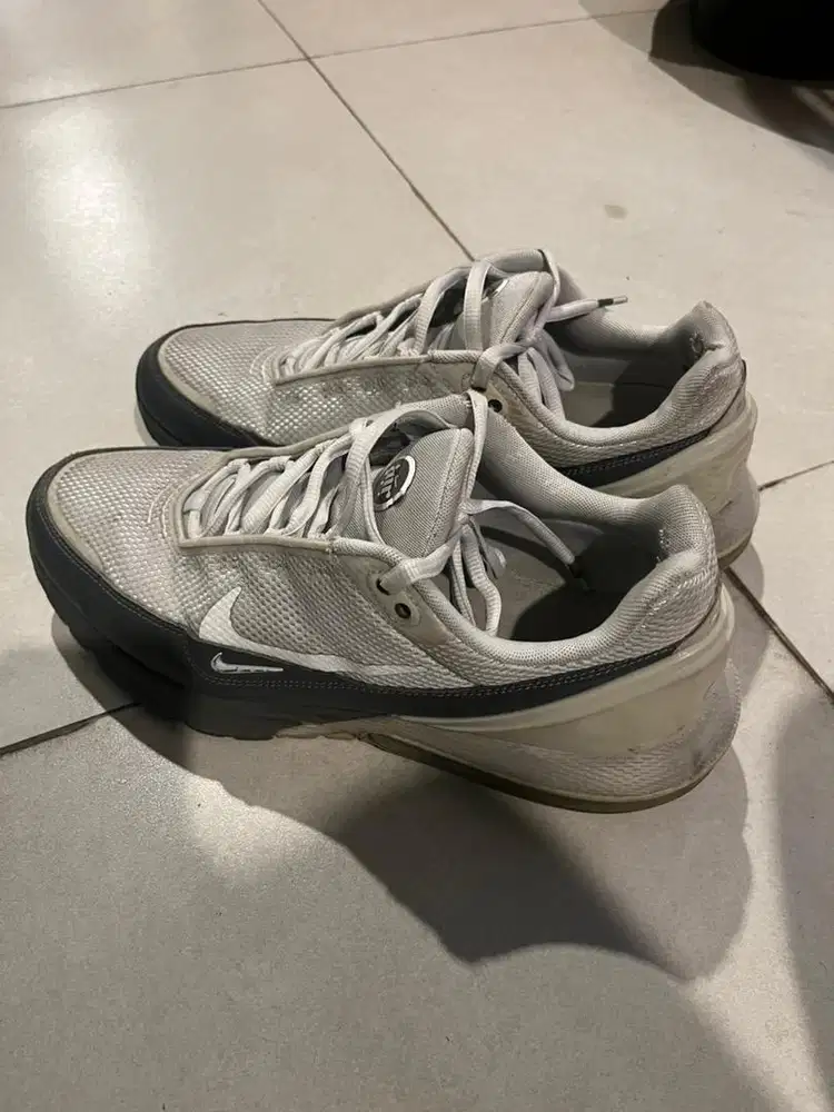 Nike Air Max Pulse Grey / Sepatu Sneakers Pria Running Basket Gym Abu