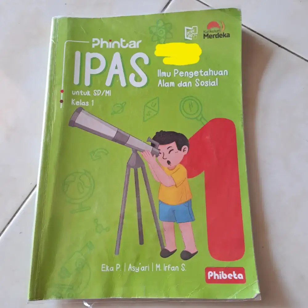 Phintar IPAS kelas 1
