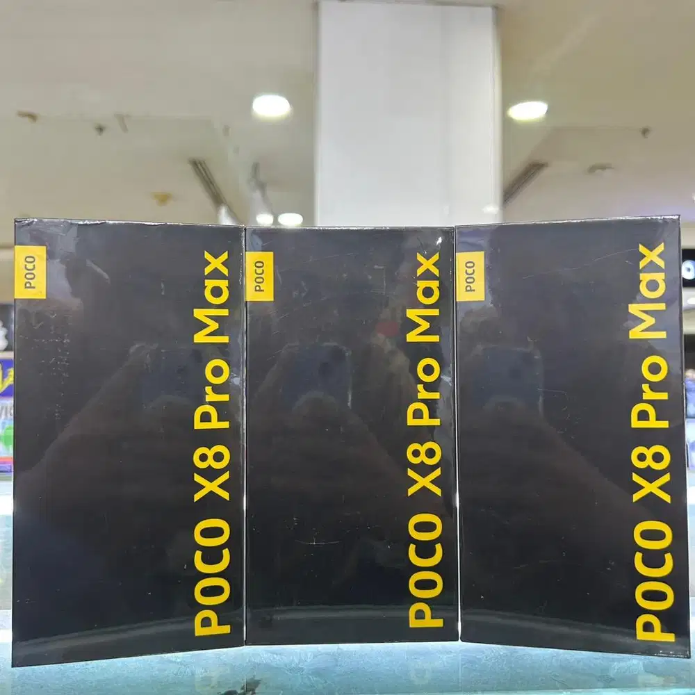 POCO X8 PROMAX 12/256G GARANSI RESMI NEW (SEGEL ORI)