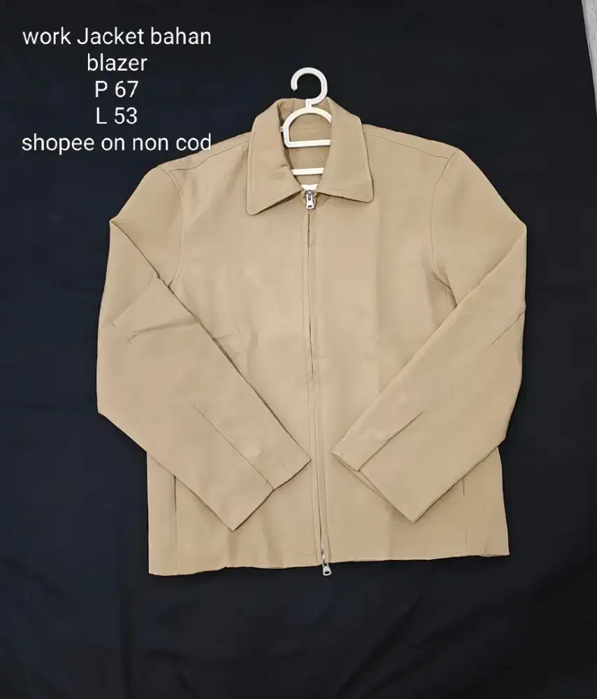 work jacket bahan blazer