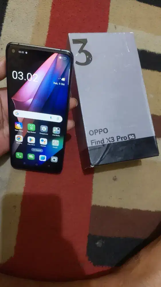Oppo find x3 pro 5G 12/256 (bisa tt