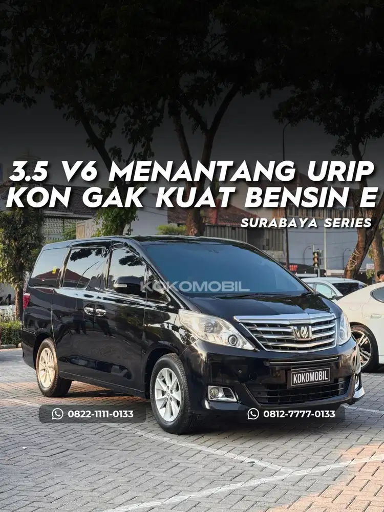 TOYOTA ALPHARD 3.5 AT 2012