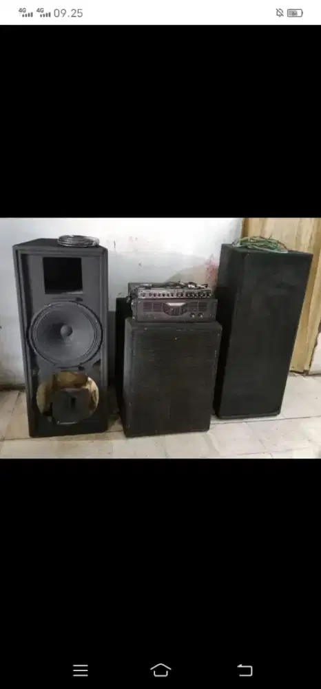 sound sistem tes di tempat