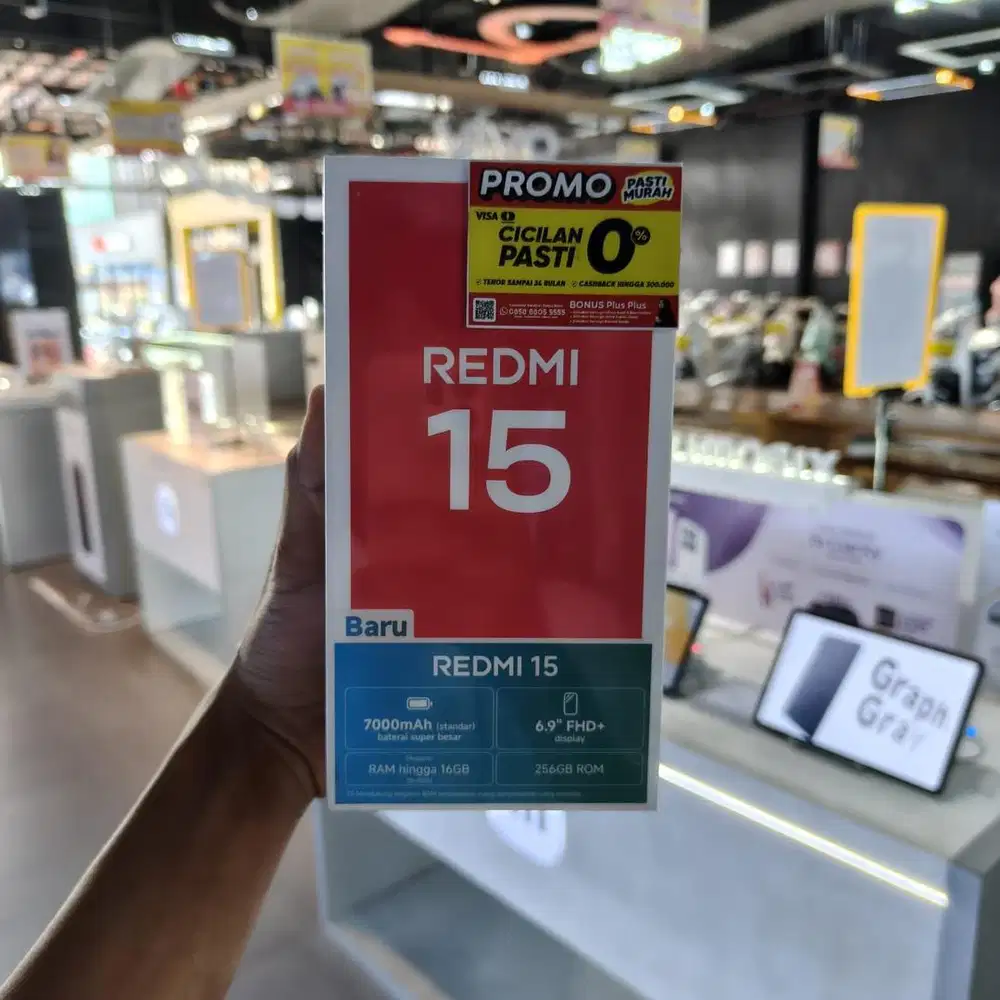 Redmi 15 16/256 Batrai 7000 mAh