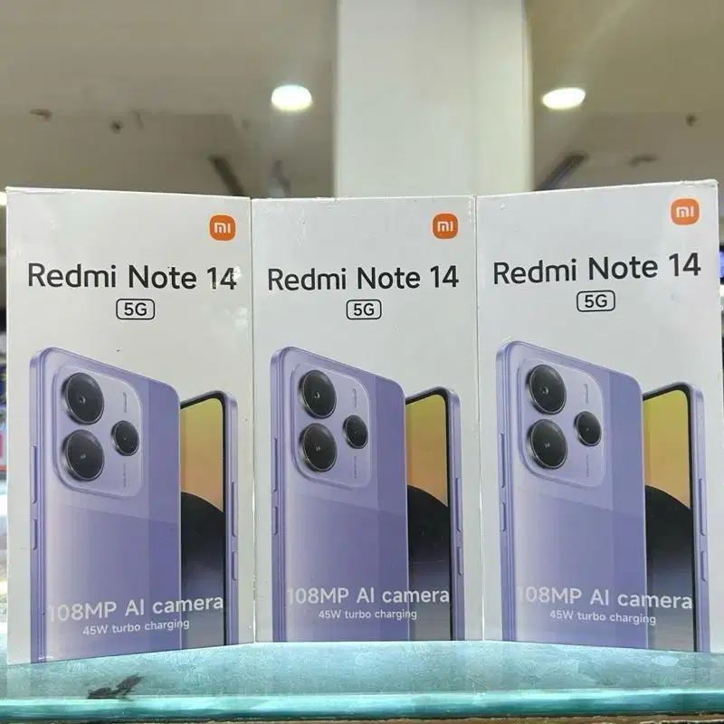 REDMI NOTE 14 5G 12/512GB GARANSI RESMI NEW (SEGEL ORI)