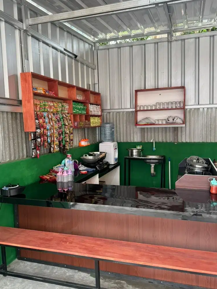 Dijual perlengkapan warmindo