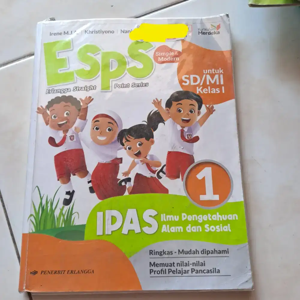 ESPS IPAS kelas 1 SD