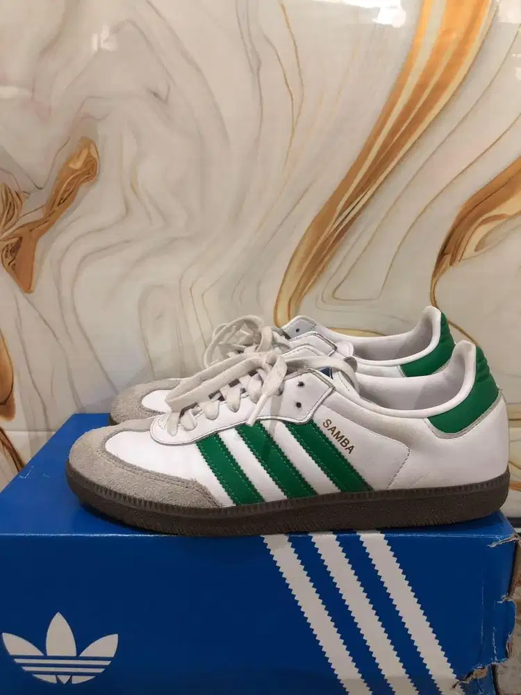 adidas samba og green original