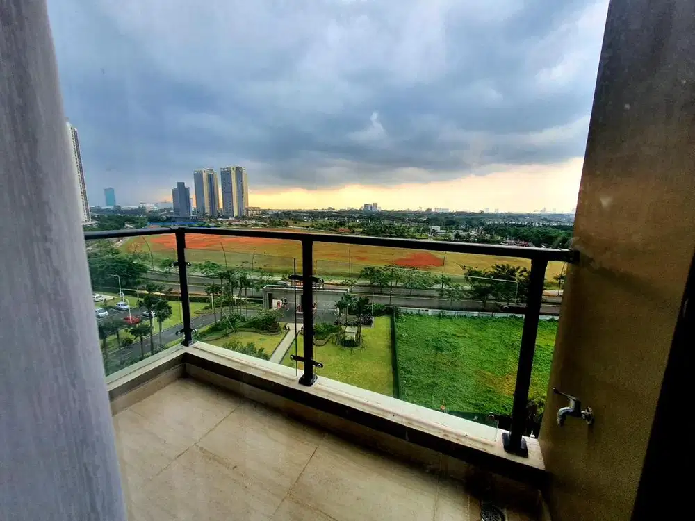 DISEWAKAN APARTMENT SKYHOUSE BSD JERVOIS TOWER BALCONY VIEW