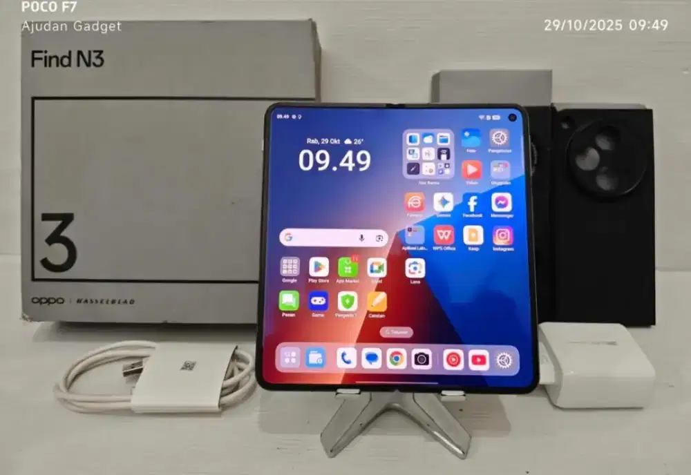 Oppo N3 Fold 16/512 Gb Mulus 97% Fullset Original Ex Resmi bs TT/BT