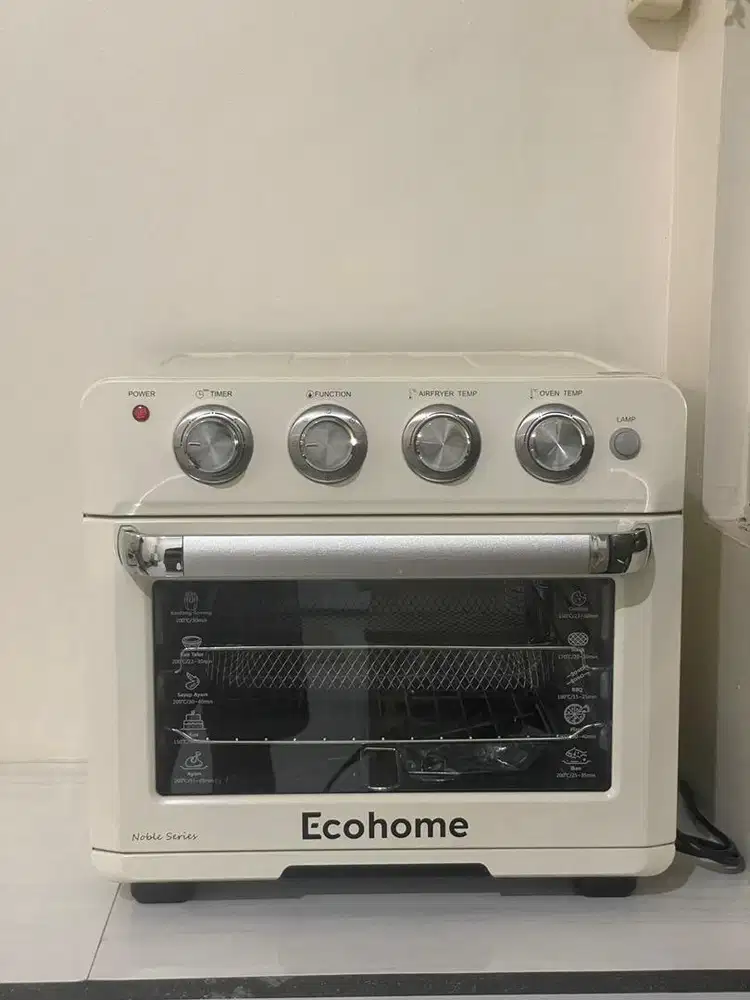 Oven & air fryer ecohome 25liter