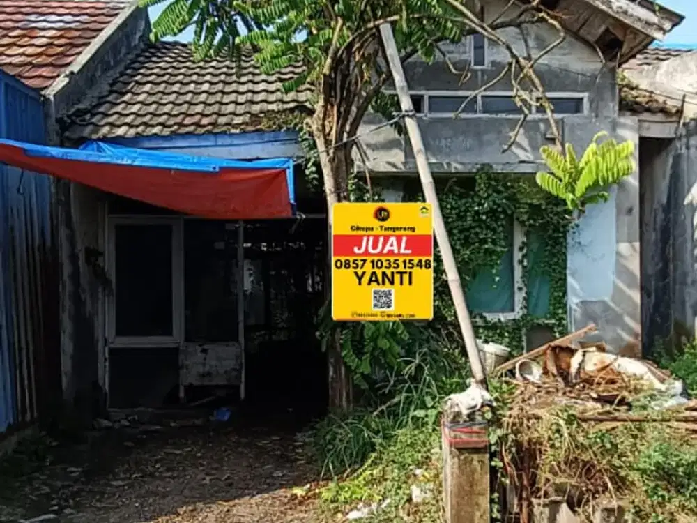 DIJUAL RUMAH RUSAK MULYA ASRI