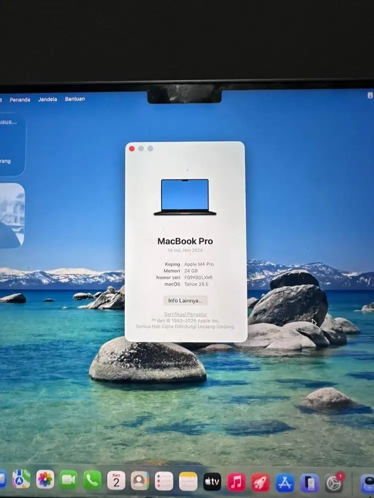 Macbook Pro M4 24/512gb 2024