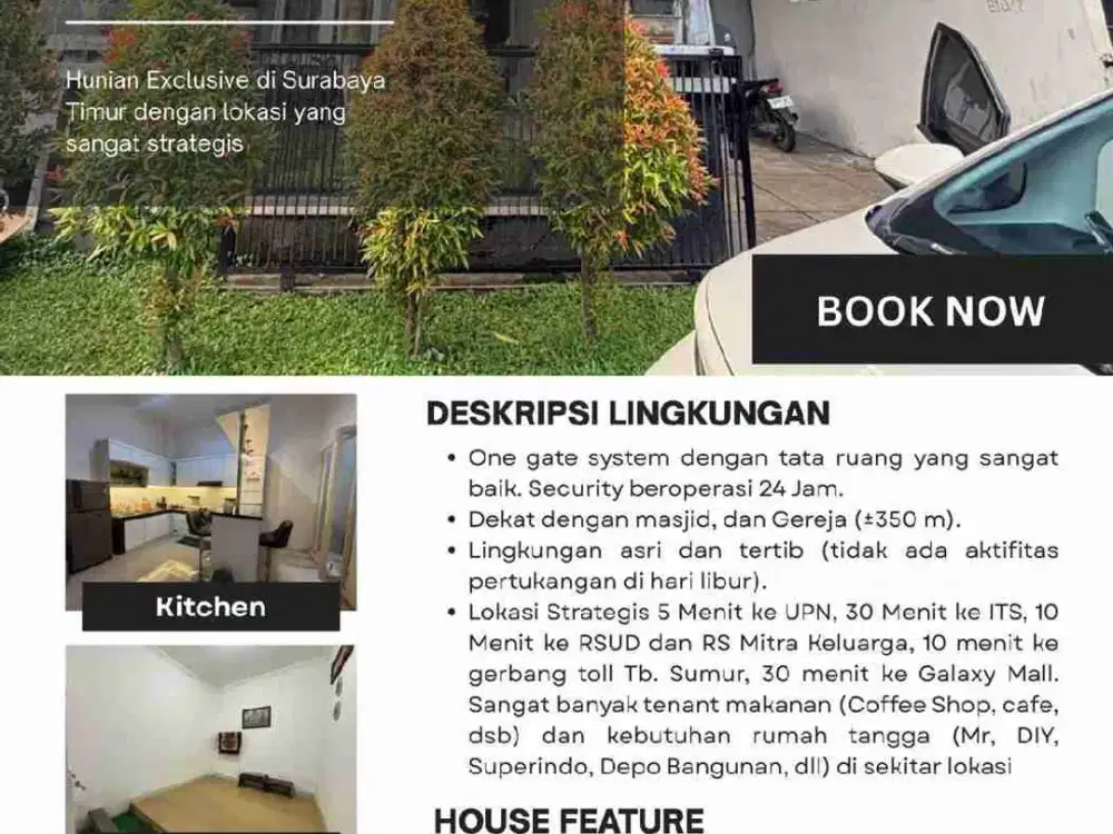 Rumah Full Furnished Purimas Regency Surabaya Timur