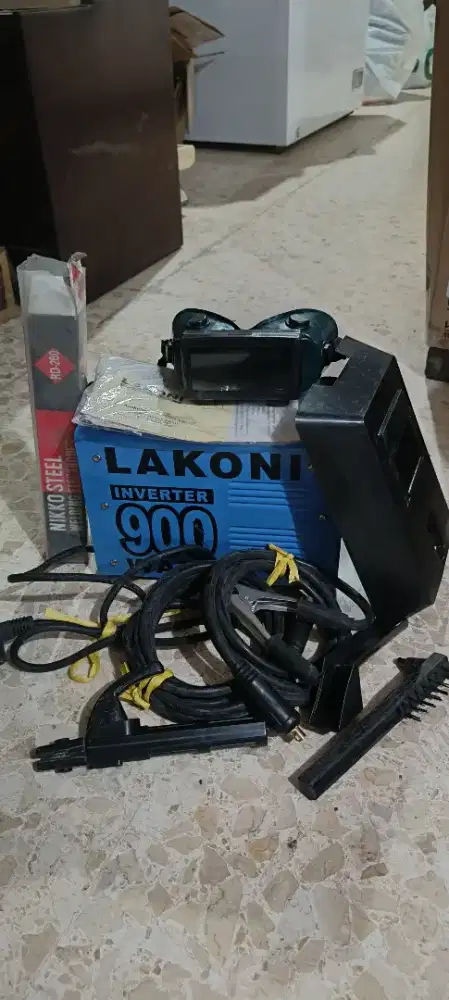 DIJUAL 1 SET MESIN LAS LAKONI 900W INVERTER
