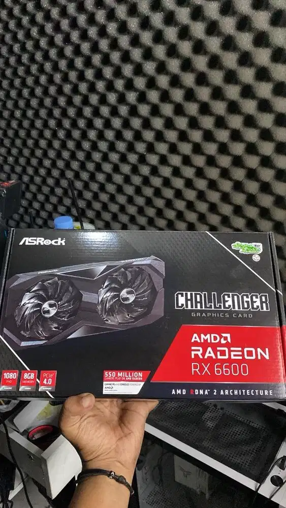 ASROCK RX 6600 hitam second