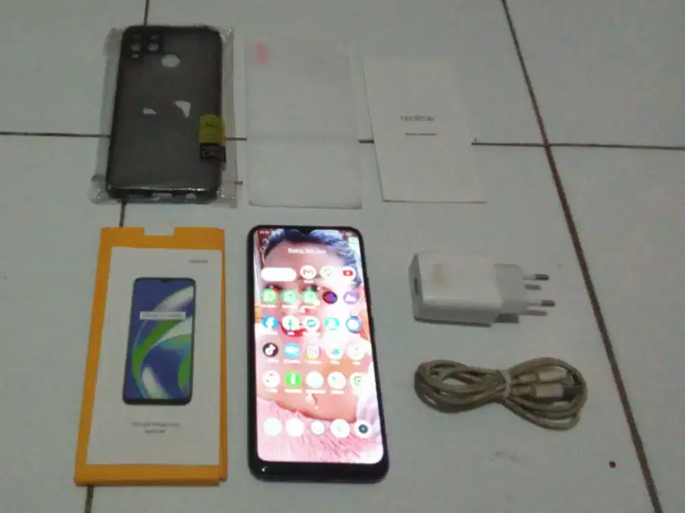 Realme C15 (2022)
Ram 3gb Rom 64gb
Blue Dark Edition