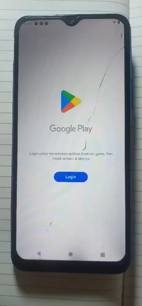 Vivo y12s ram 4/128 minus retak
