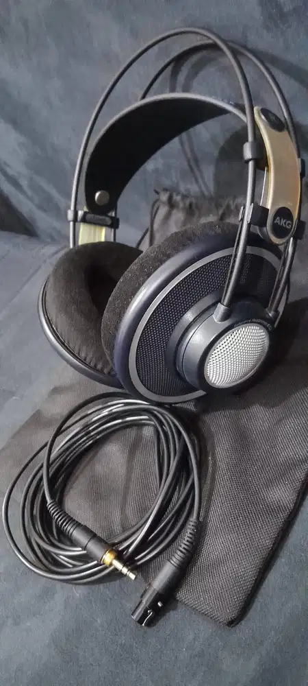 AKG K702 K-702 Pro Reference Studio Open Back Dynamic Headphone Flat