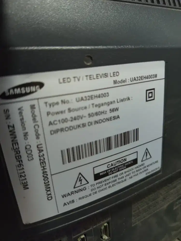 TV led bekas masih bagus