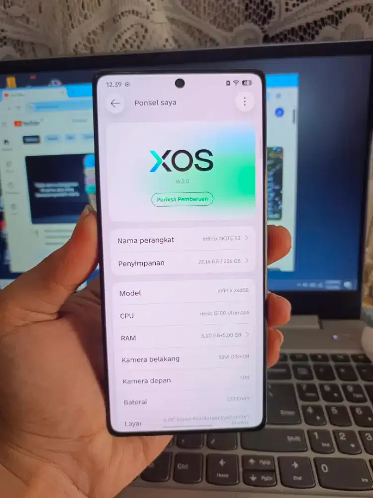 INFINIX NOTE 50 8+5/256 GB