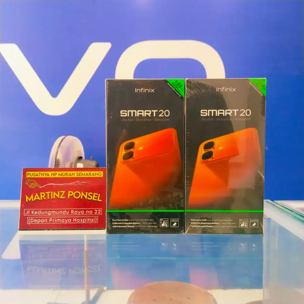 Infinix Smart 20 4/128Gb - New Garansi resmi - Bisa Paylater