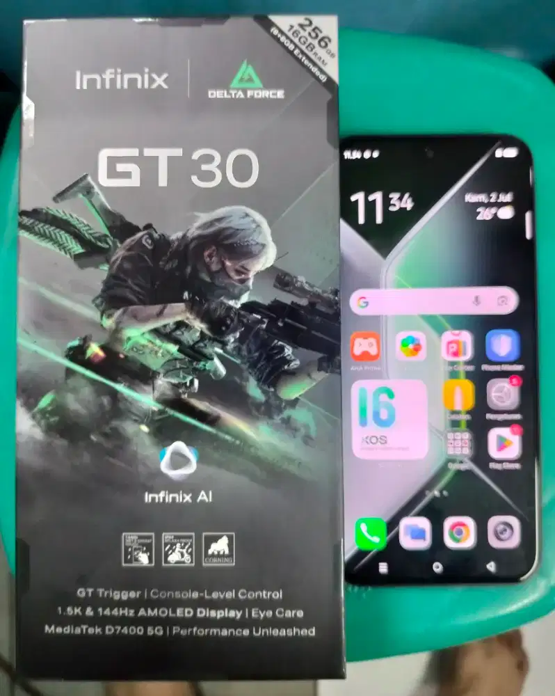 INFINIX GT 30 8+8/256Gb FULLSETT