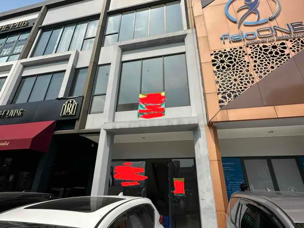 Disewa Ruko Baru Belum Pernah Ditempati Maggiore Junction Gading Serpong 3 Lantai Kawasan Sudah Ramai Banget