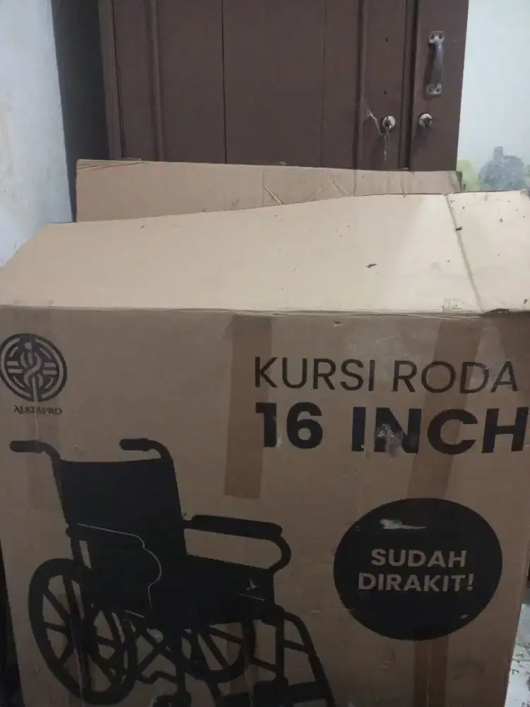 KURSI RODA MURAH BARU 1 KALI PAKE