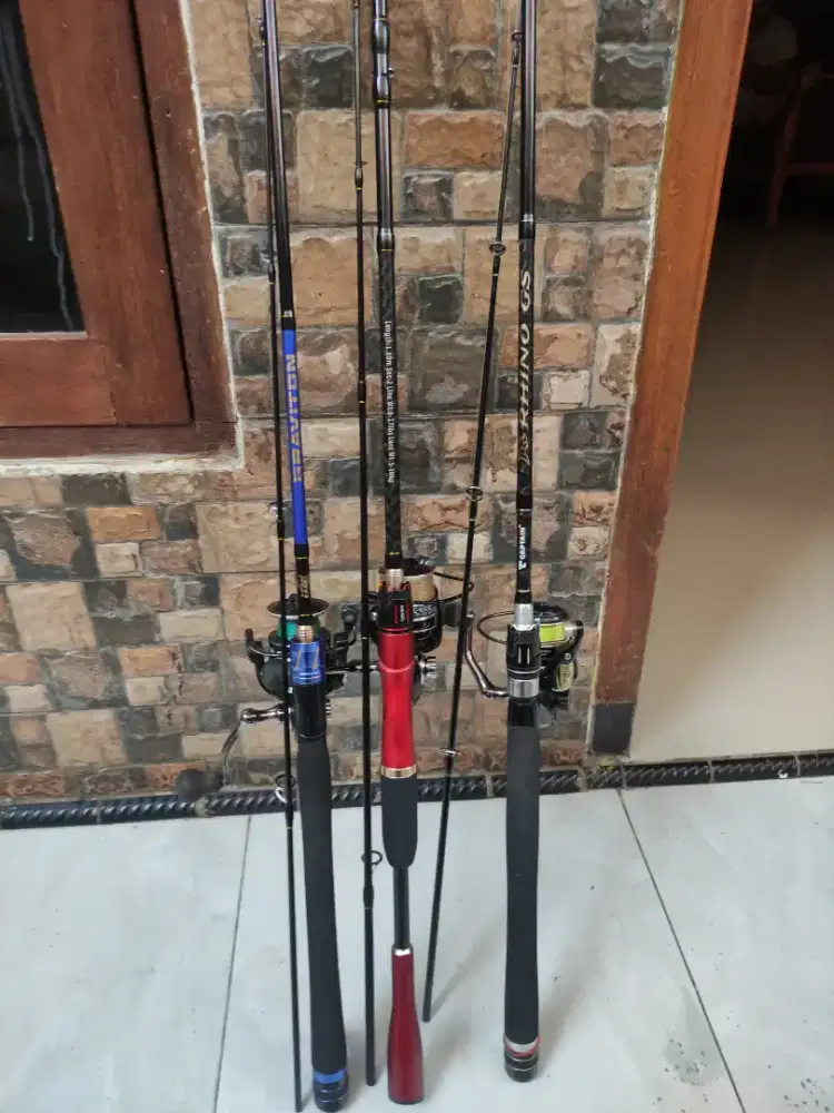 Joran pancing set.