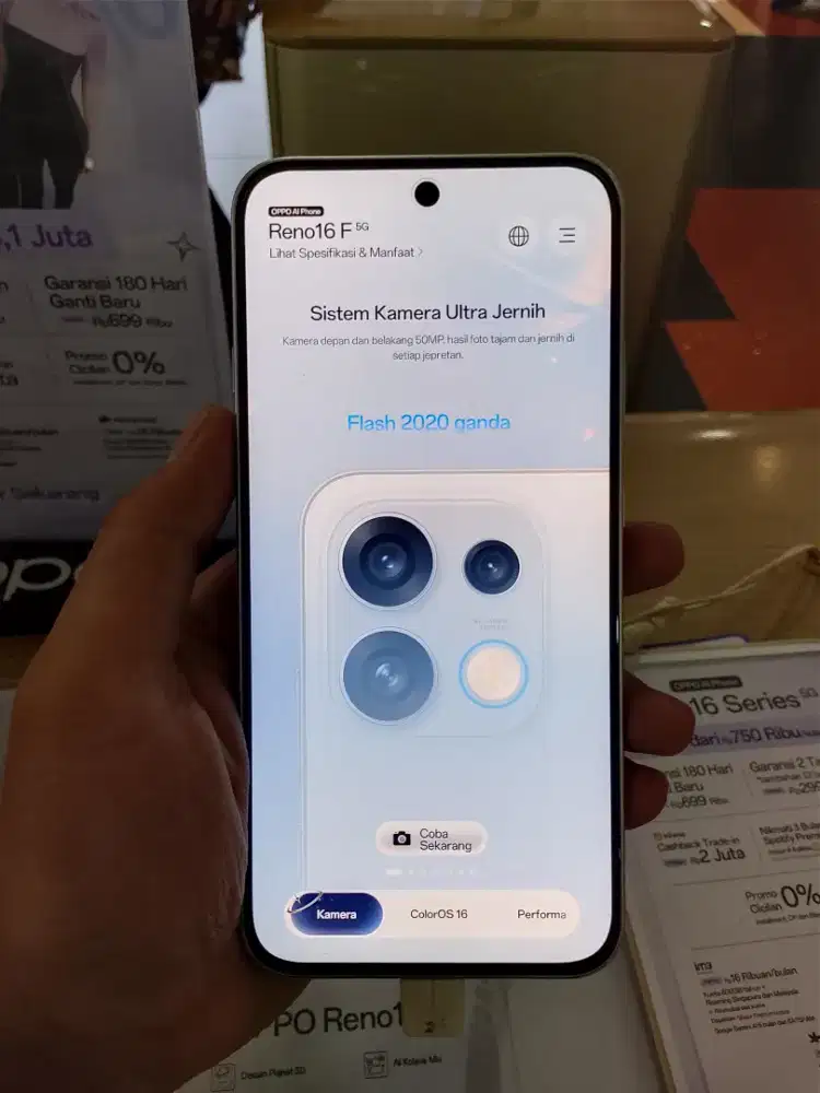 kredit Oppo Reno 16 ⁵G (PO)