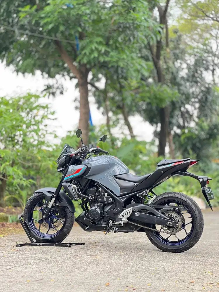 YAMAHA NEW MT25 2021 GREY KM RENDAH PAJAK PANJANG SUPERB