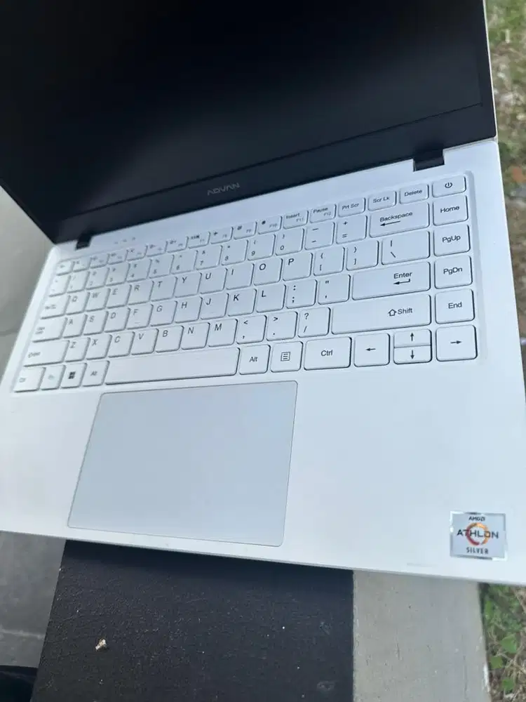 Jual laptop advan Soulmate X Athlon silver