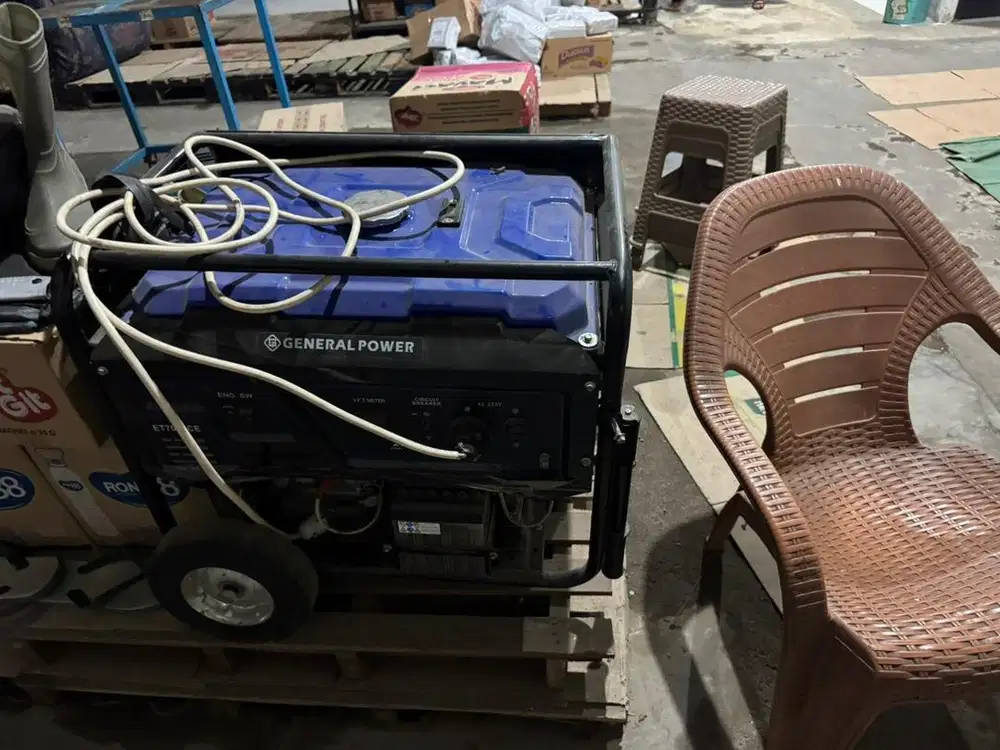 Genset General Power ET7000CE Second Like a New