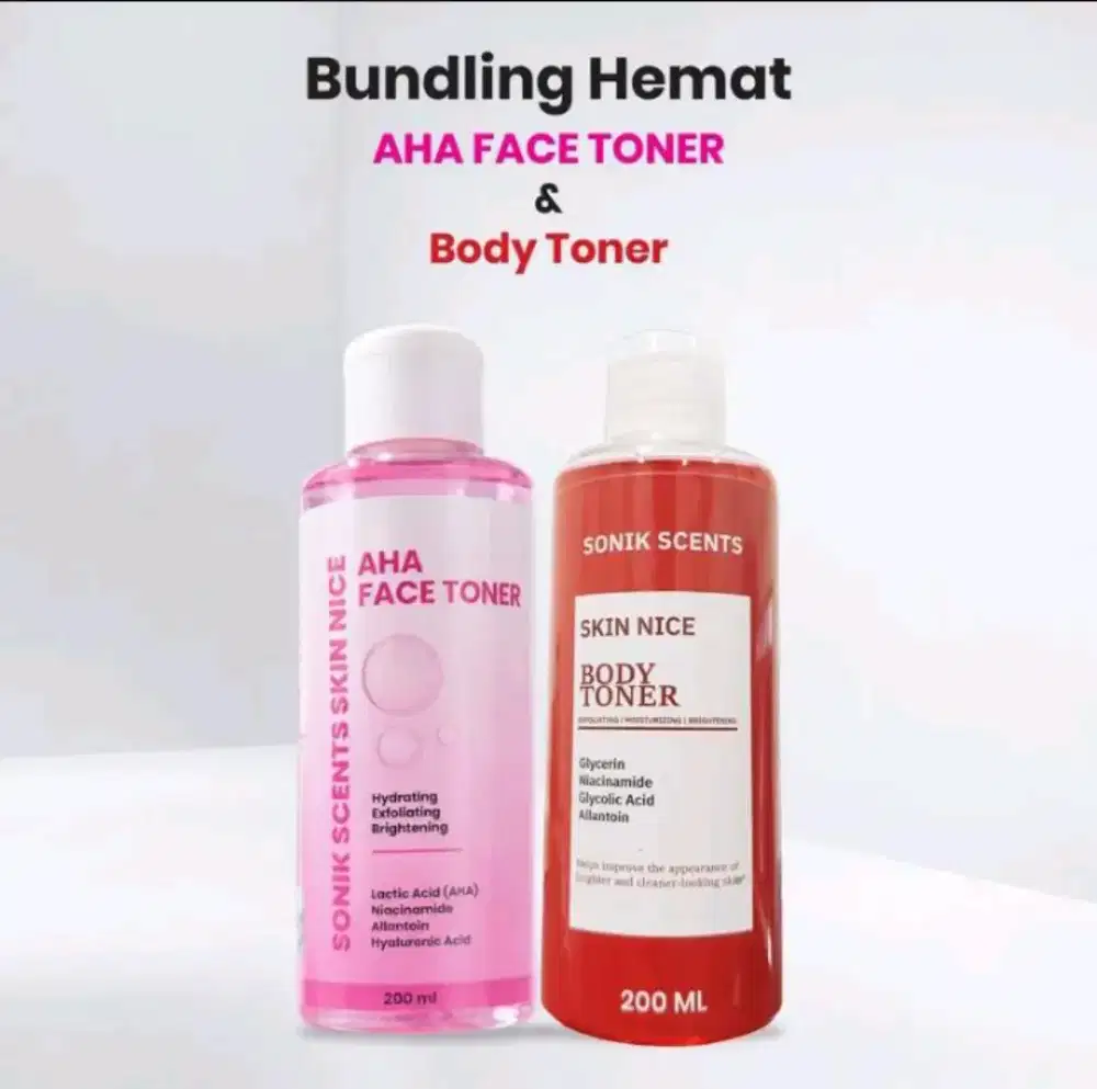 Face Toner & Body Toner Turun Harga