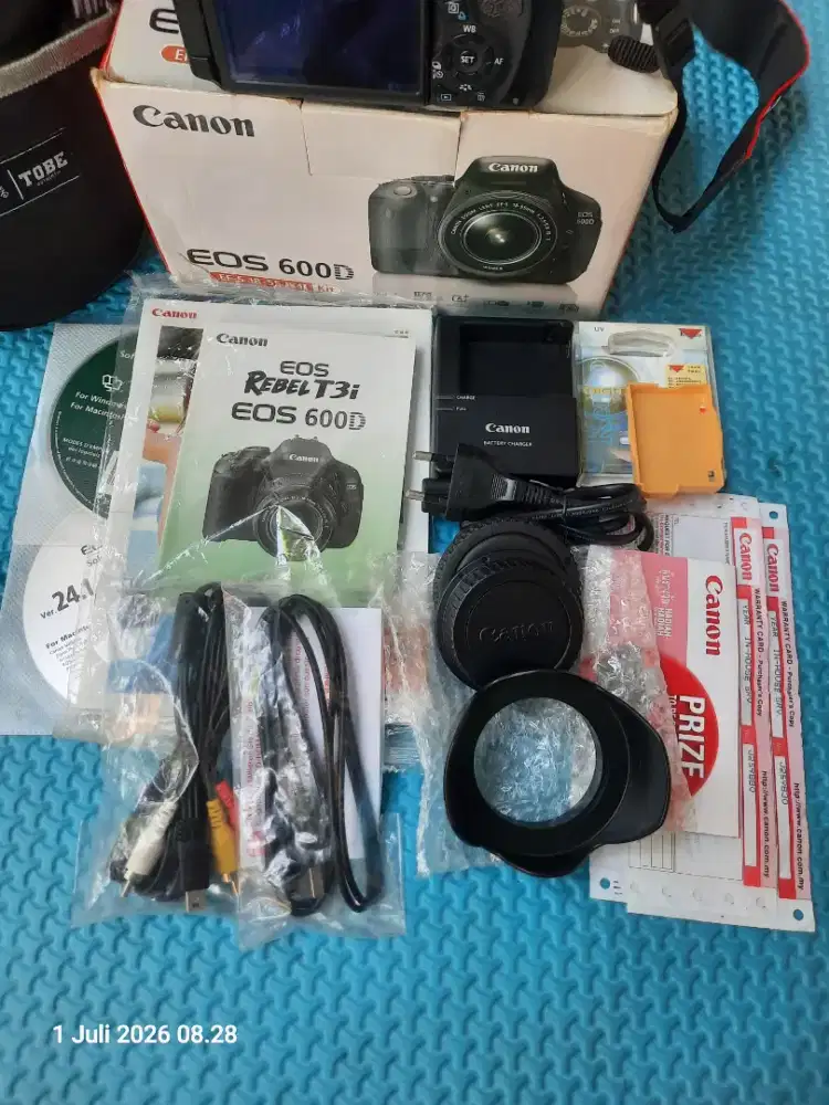 Kamera CANON EOS 600D ORI