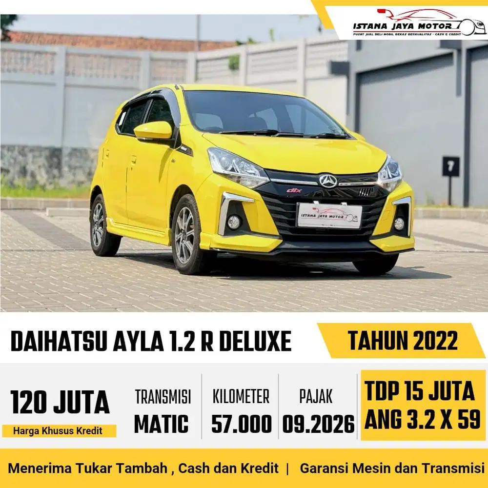 Daihatsu Ayla R Deluxe 1.2 Automatic 2022