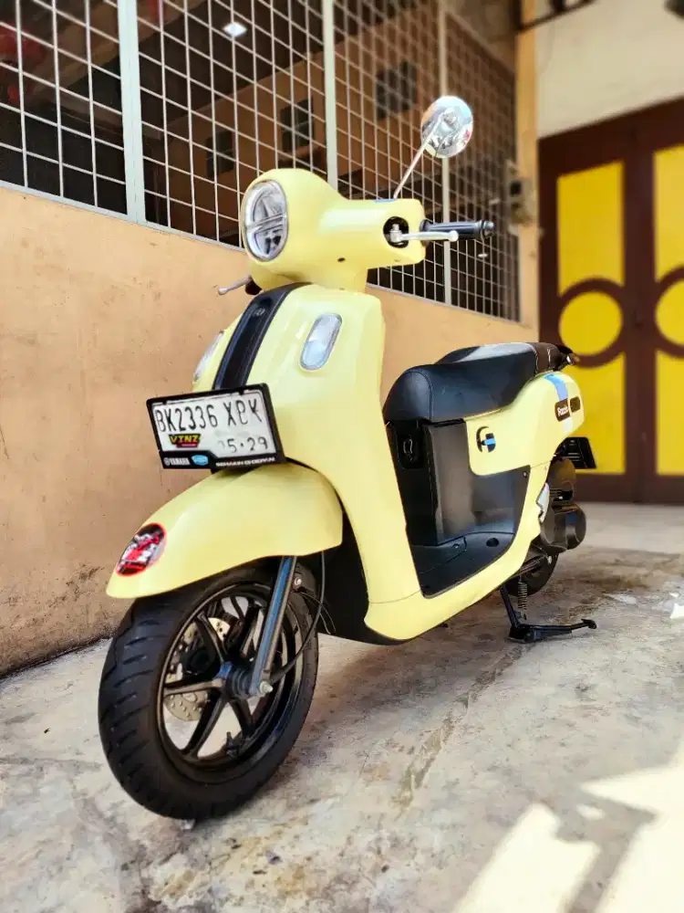 Yamaha Fazzio / Fazzio 125 2024, Yellow Premium Metalic, Unit Mulus.