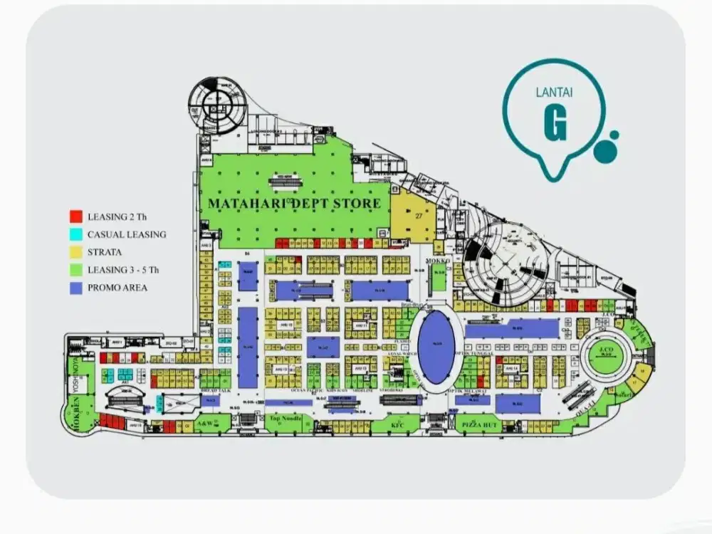 Stand Royal Plaza, Ground, Lokasi Bagus, Murah