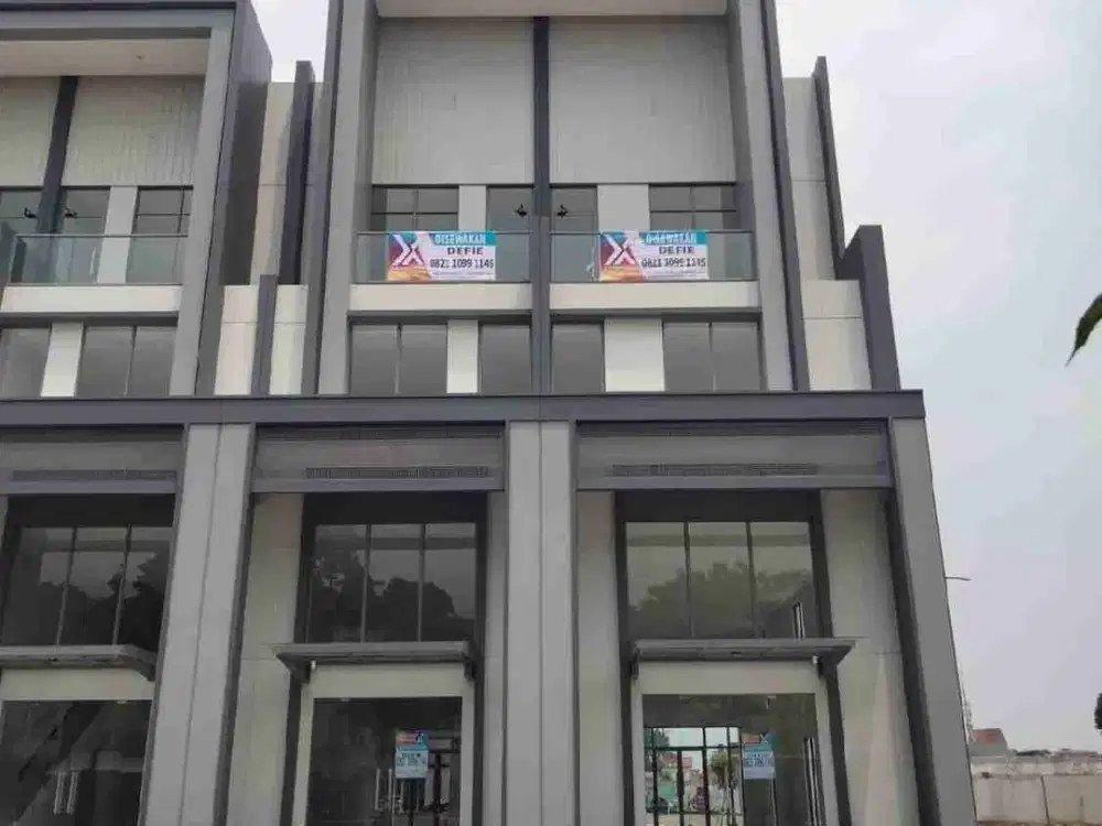 Disewakan Ruko Gandeng Hook dan Badan Hudson Gading Serpong Tangerang