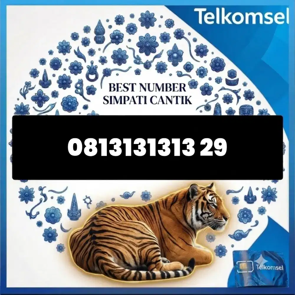 Perdana nomor cantik simpati Telkomsel super
