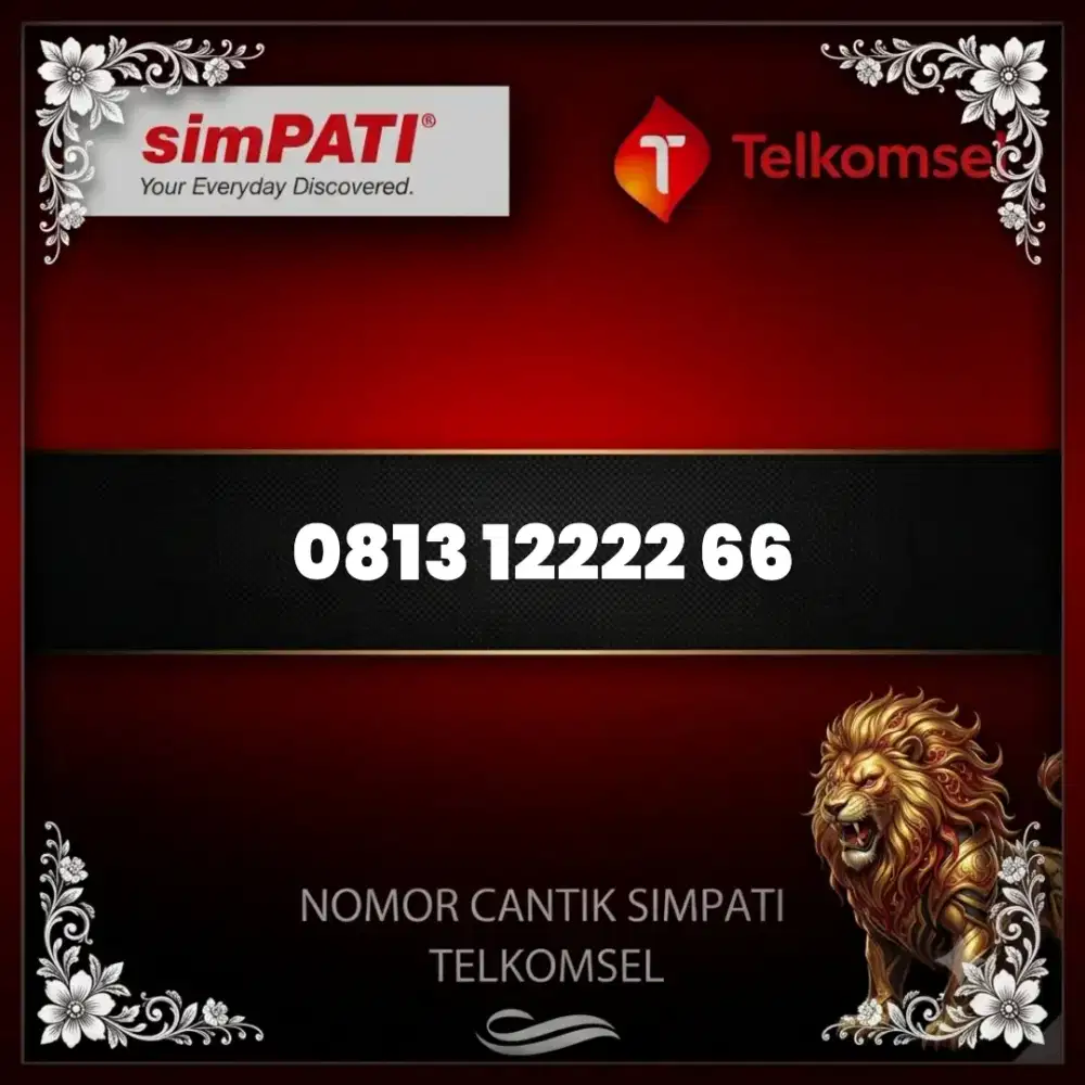 Nomor Cantik simpati Telkomsel super 11 digit