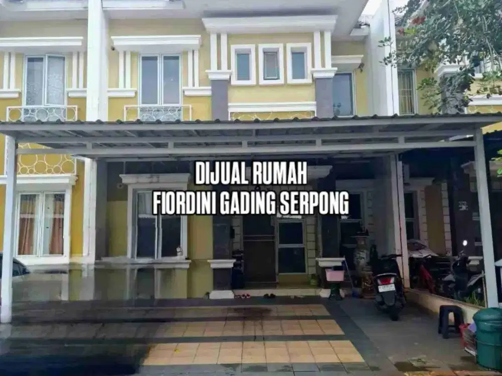 DIJUAL RUMAH MURAH DI FIORDINI GADING SERPONG