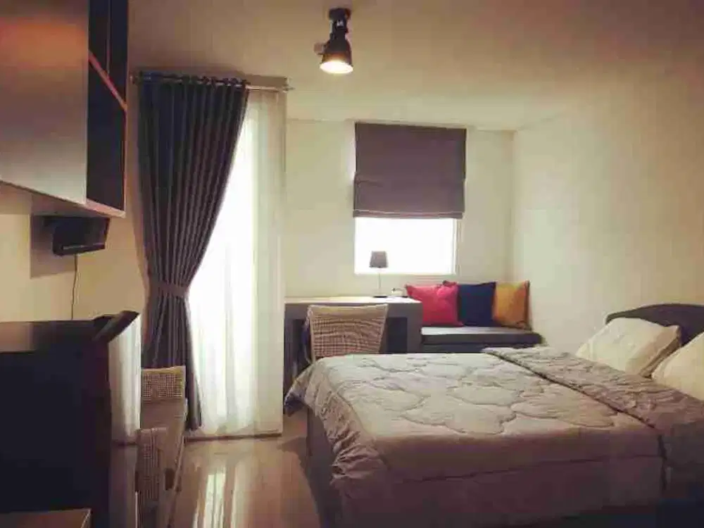 Di Jual unit Studio Full Furnish Apartement at Swiss-Bellcourt Serpong